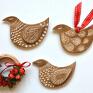 Wooden Love kura dekoracje wielkanocne kurka ceramiczna kogut ptak