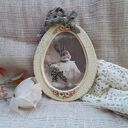 Vintage Dekor Ścienny Bella - styl shabby chic - zdobiony techniką Decoupage