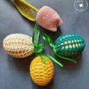 Koszulki na jajka🥚 - ozdoba do wielkanocnego koszyka
