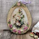 Dekor wiosenny Cream Flowers - wielkanocna dekoracja