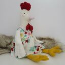 Kura - lalka kolekcjonerska z personalizacją