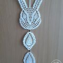 Wielkanocny zajączek🐇 - zawieszka do okna, na drzwi