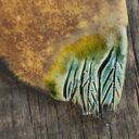 Kura wisząca ceramiczna dekoracja