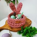 Koszyk zając z uszami