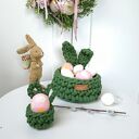 Koszyczek Króliczek The Ester Bunny - wielkanocna dekoracja do domu i dla dzieci