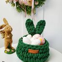 Koszyczek Króliczek The Ester Bunny - wielkanocna dekoracja do domu i dla dzieci