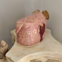 Baran ceramiczny - szkliwiony i dwukrotnie wypalany