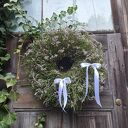 Wianek wielkanocny wiosenny na drzwi lub stół - rękodzieło ok. 60 cm