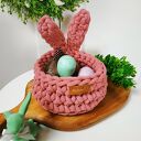 Koszyk zając z uszami