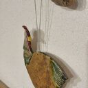 Kura wisząca ceramiczna dekoracja