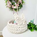 Koszyk wielkanocny Zajączek z uszami 'The Easter Bunny' - duży