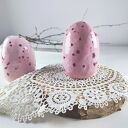 Ceramiczne pisanki - kolorowe jajka w zestawie 2 szt.