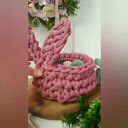 Koszyk zając z uszami