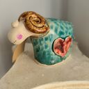 Ręcznie robiony baranek ceramiczny na Wielkanoc - Wolna Chwila