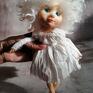 dekoracje: Majeczka - artystyczna lalka kolekcjonerska aniołek ewa pietryka