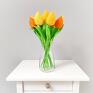 dekoracje: Bukiet tulipanów na dzień Babci i Dziadka tulipany