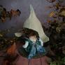 dekoracje: Chochlik Chłopiec - Artystyczna lalka kolekcjonerska - motyl ewa pietryka