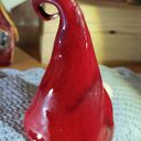 Krasnal ceramiczny na Boże Narodzenie - handmade, ok. 14 cm