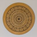 Mandala koło - ręcznie malowany obraz akrylowy 40 cm