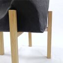 Kwietnik - stojak na kwiaty z litego dębu natural do donic max 25 cm (h30)