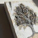 Drzewo nadziei III obraz malowany na desce