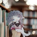Elf z magiczną różdżką e-piet - artystyczna lalka kolekcjonerska