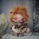 Córeczka Rogata - Artystyczna lalka kolekcjonerska