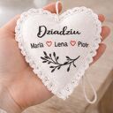 Serce personalizowane jako prezent dla Babci