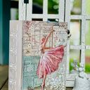 Kufer książka z motywem baletu, prezent, na biżuterię, na drobiazgi, dla niej