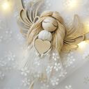 Anioł Stróż domu - pomysł na prezent | Makramowy anioł Opiekun Domu