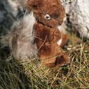 Lusia - ręcznie szyta wiewiórka, artystyczne rękodzieło OOAK