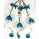 Ceramiczny łapacz wiatru - ozdoba do salonu lub ogrodu