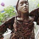 Twój Anioł - unikatowa figura anioła opiekuna handmade (ok. 48 cm)