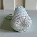 Ręcznie robiona ozdobna osłonka na butelkę