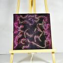 Obraz Mroczne Pnącza - nowoczesna dekoracja dark art 21x21 cm