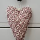 Serce zawieszka z koronką