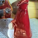 Krasnal ceramiczny 15 - ozdoba bożonarodzeniowa handmade (ok. 14 cm)