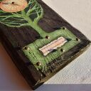 Drzewo Nadziei /3/ obraz malowany na desce technika mieszana