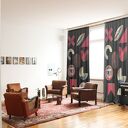 Zasłony welurowe Bauhaus - zaciemniające, na karnisz i szyny, szyte na wymiar