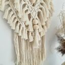 Makrama naturalna Bajmmag - ręcznie pleciona dekoracja boho (71 cm)