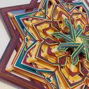 Mandala Żywioły - Drzewa i Ziemi "Obfitość" (50x50 cm)