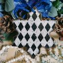 Ręcznie wykonana zawieszka decoupage w stylu vintage