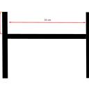 Kwietnik, stojak na kwiaty dąb brąz - do donic max 35 cm / h30