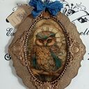 Dekoracyjny medalion w stylu prowansalskim