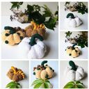 Kolorowa dynia szydełkowa handmade na Halloween i jesień - wybierz swój kolor