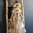 Pani Zającówna Vintage - dekoracja handmade na Wielkanoc