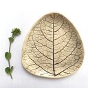 Ceramiczny listek na biżuterię