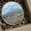 Podkładka pod kubek i mini-obrazek Tatry - Hala Gąsienicowa