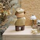 Dziadek Mops - retro figurka kolekcjonerska handmade z gliny polimerowej
