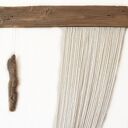 Makrama dekoracja ścienna ze starym drewnem dekoracja japandi wabi-sabi /4/